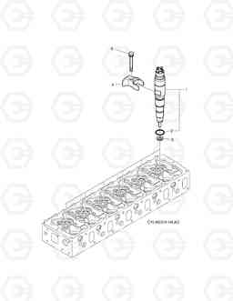 028 INJECTOR DX170W, Doosan