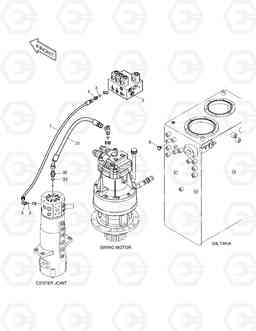 1370 PILOT PIPING(8) DX170W, Doosan