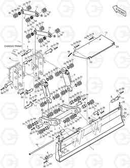 2200 BLADE - REAR DX170W, Doosan