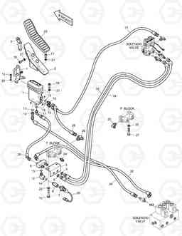 6420 PILOT PIPING(2) - TWO WAY DX170W, Doosan