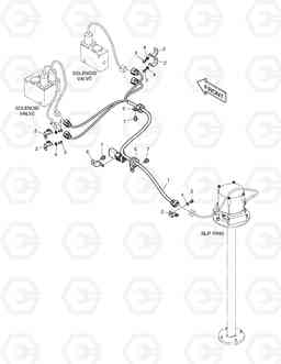 6920 ELECTRIC PARTS - INDEPENDENT OUTRIGGER DX170W, Doosan