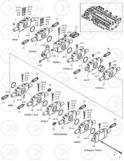 4230 CONTROL VALVE DX60R, Doosan