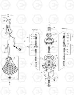 4250 REMOTE CONTROL VALVE DX60R, Doosan