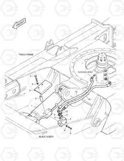 6320 DOZER PIPING - CHECK DX60R, Doosan