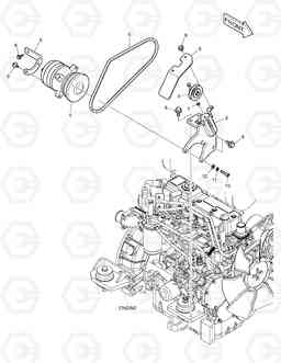 1560 COMPRESSOR - AIR CON E60, Doosan