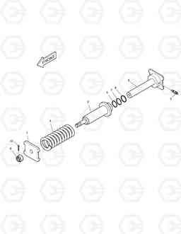 2130 TRACK SPRING E60, Doosan