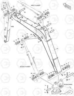 3100 BOOM - 2.9m E60, Doosan