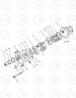 4170 MAIN PUMP - GEAR PUMP E60, Doosan