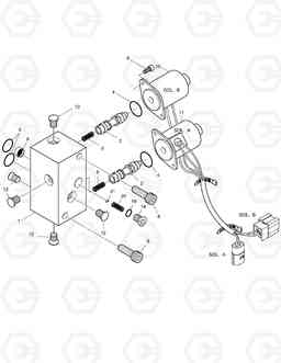 4190 MAIN PUMP - SOLENOID VALVE E60, Doosan