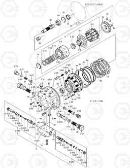 4210 TRAVEL MOTOR E60, Doosan