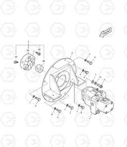 1250 PUMP DX15 DX18, Doosan