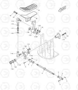 1350 LEVER - BREAKER DX15 DX18, Doosan