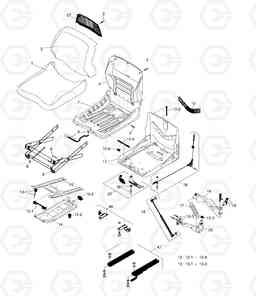 1420 SEAT DX15 DX18, Doosan