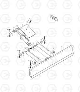 2120 DOZER - 1300mm DX15 DX18, Doosan