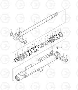 4350 BOOM CYLINDER - LOCK VALVE DX15 DX18, Doosan