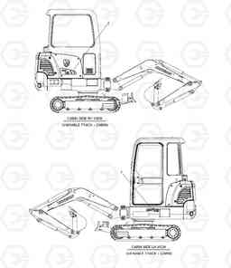 5150 DECAL - MACHINE NAME DX15 DX18, Doosan