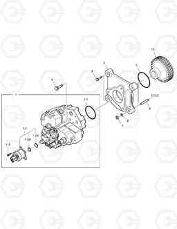 030 INJECTION PUMP DX225LL, Doosan