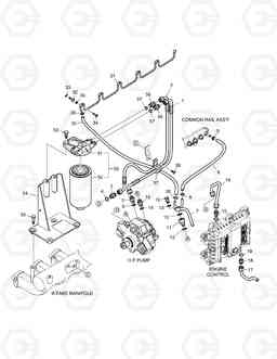 032 FUEL SYSTEM DX225LL, Doosan