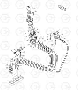 1380 PILOT PIPING(8) DX225LL, Doosan