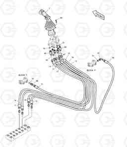 1390 PILOT PIPING(9) DX225LL, Doosan