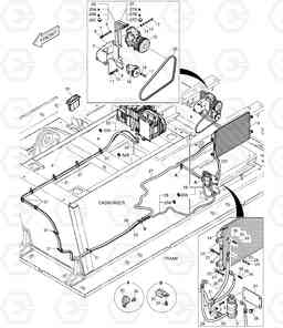 1830 AIRCONDITIONER DX225LL, Doosan