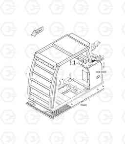 6120 FOGS GUARD ASS'Y DX225LL, Doosan