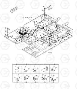 6190 ELECTRIC WIRING DX225LL, Doosan