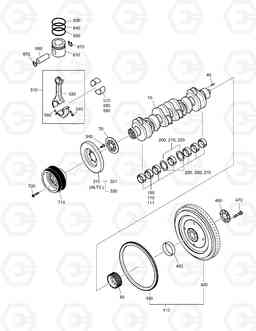 006 DRIVING SYSTEM DX340LC, Doosan