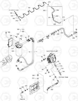 025 FUEL SYSTEM DX340LC, Doosan