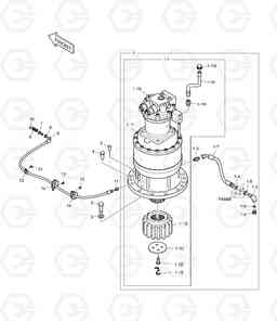 1190 SWING DEVICE DX340LC, Doosan