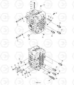 4180 CONTROL VALVE(1) DX340LC, Doosan