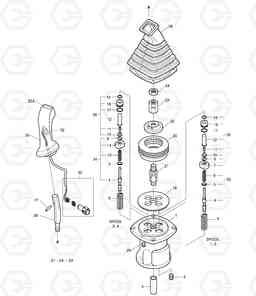 4210 REMOTE CONTROL VALVE DX340LC, Doosan