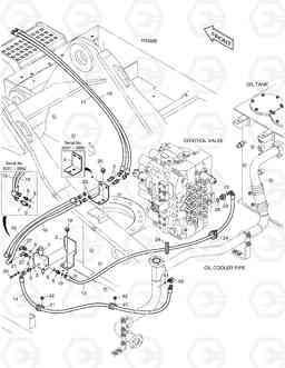 6210 MAIN PIPING - QUICK FIT DX340LC, Doosan