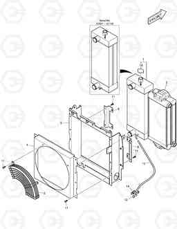 1130 RADIATOR DX80R, Doosan