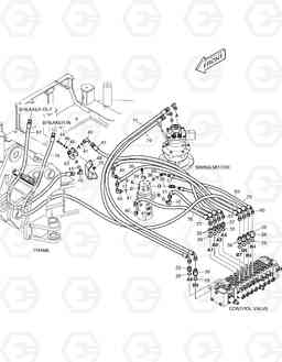 1230 MAIN PIPING(2) E80, Doosan