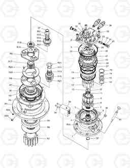 4120 SWING MOTOR E80, Doosan