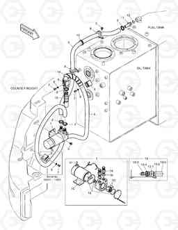 6100 FUEL FILLER PUMP E80, Doosan