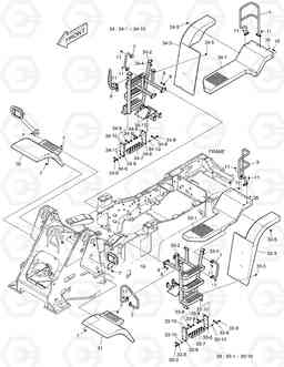 1450 FENDER & LADDER DL350, Doosan