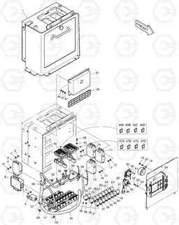 1470 ELECTRIC BOX - FNR LEVER DL350, Doosan