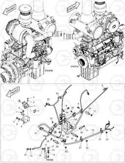 1490 ELECTRIC PARTS - ENGINE DL350, Doosan