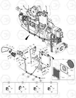 1550 AIRCONDITIONER - CHASSIS DL350, Doosan