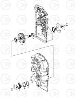 3190 OUTPUT - TRANSMISSION DL350, Doosan
