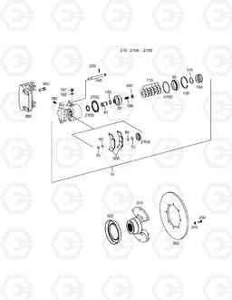 3200 PARKING BRAKE - TRANSMISSION DL350, Doosan