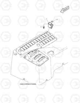 5200 SEAT HEATER DL350, Doosan