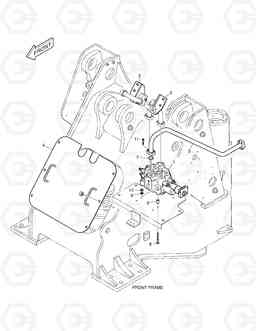 5330 CONTROL VALVE PIPING - 2 SPOOL(P TYPE) DL350, Doosan