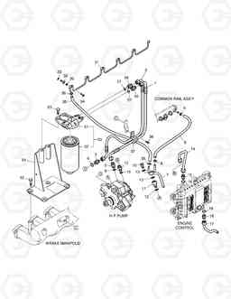 032 FUEL SYSTEM DX225LC, Doosan