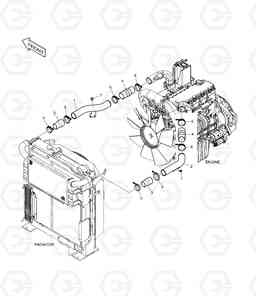 1160 CAC PIPING DX225LC, Doosan