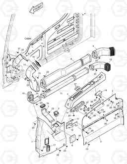 1450 DUCT COVER DX225LC, Doosan