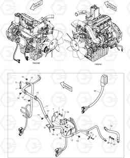 1720 ELECTRIC PARTS - ENGINE DX225LC, Doosan