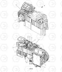 1780 AIRCON UNIT DX225LC, Doosan